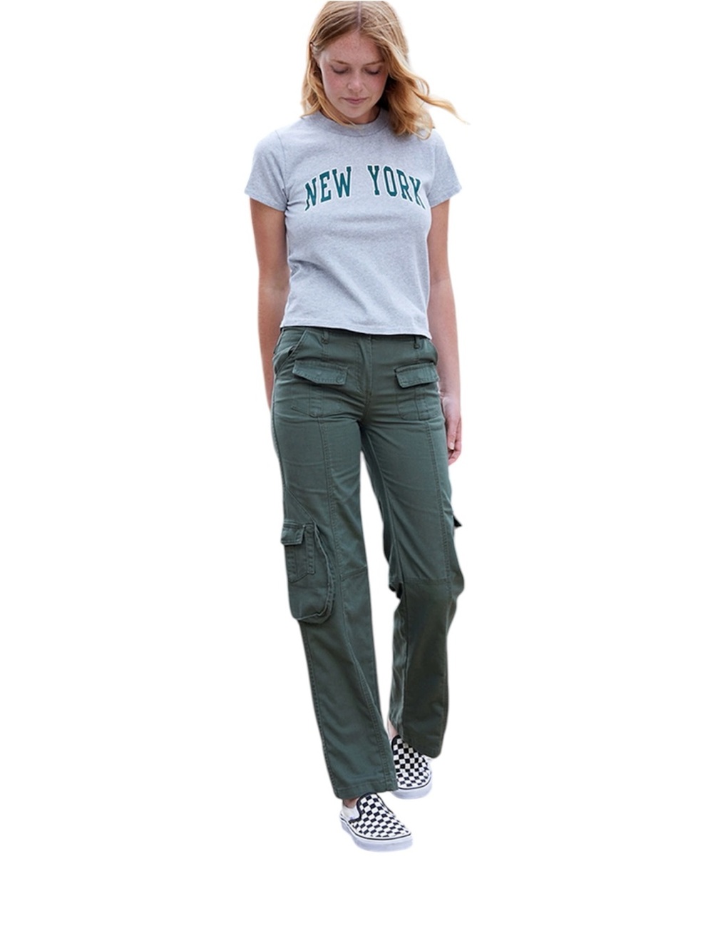 John Galt Green Kim Cargo Pants olive green